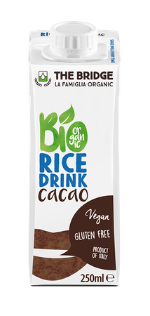 Напитка от ориз и шоколад 250 мл без глутен BIO - The Bridge