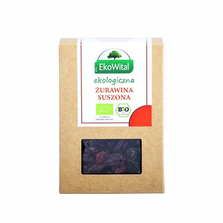Сушени червени боровинки BIO 125 g