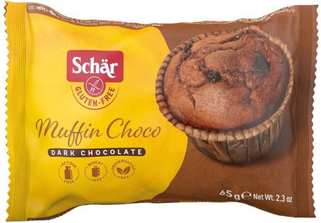 Мъфин Choco Chocolate Cupcake, без глутен 65 г - Schar