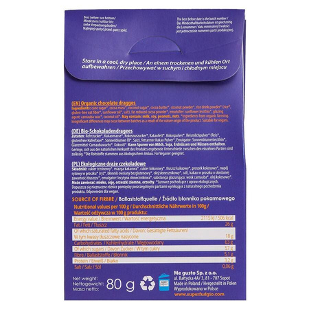 Шоколадов чипс BIO 80 g