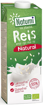 КОМПЛЕКТ x8 Оризова напитка без глутен, без добавени захари BIO 1 л